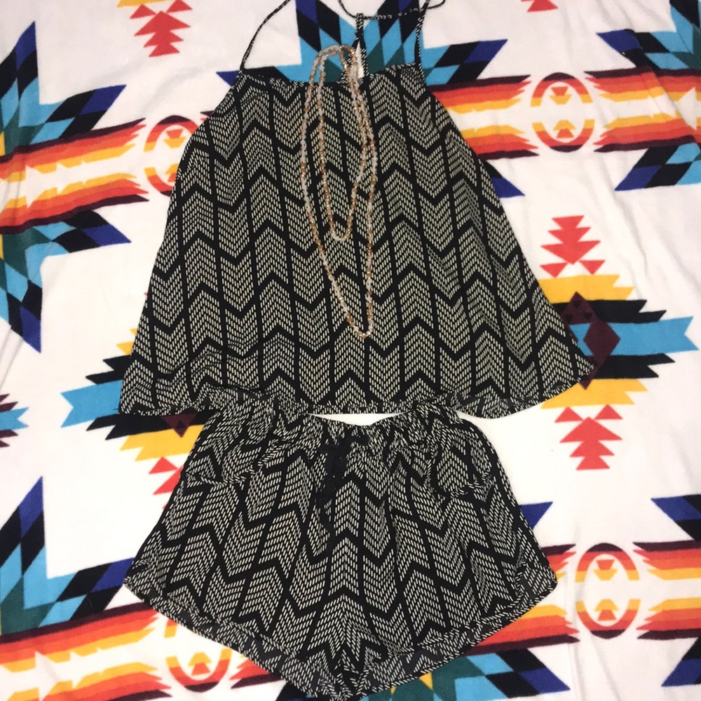 2-piece tank shorts set